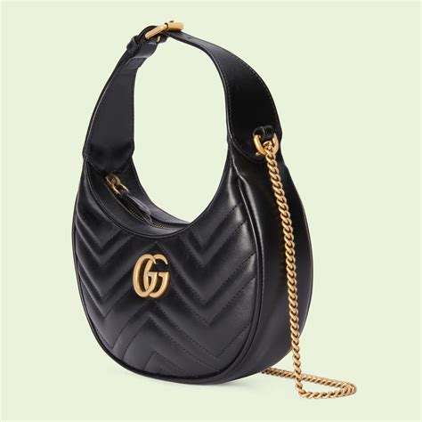 gucci half moon bag marmont|what makes Gucci Marmont bag.